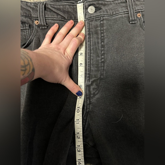 SOLD Sz 18 high rise ripped black jeans NWOT - Picture 6 of 8